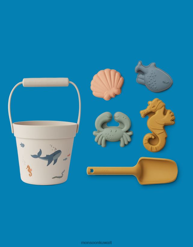 مجموعة الشاطئ ليووود دانتي ملحق أزرق Monsoon أطفال N4BV8X2843 - Monsoon children