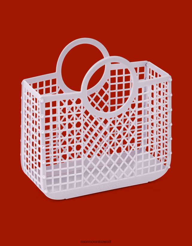 حقيبة سلة ليووود سامانثا ملحق أرجواني Monsoon أطفال N4BV8X2846 - Monsoon kuwait online shopping