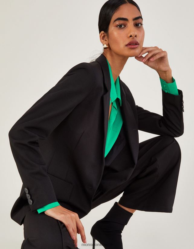 سترة لورين عادي ملابس أسود Monsoon نحيف N4BV8X640 - Monsoon kuwait online shopping