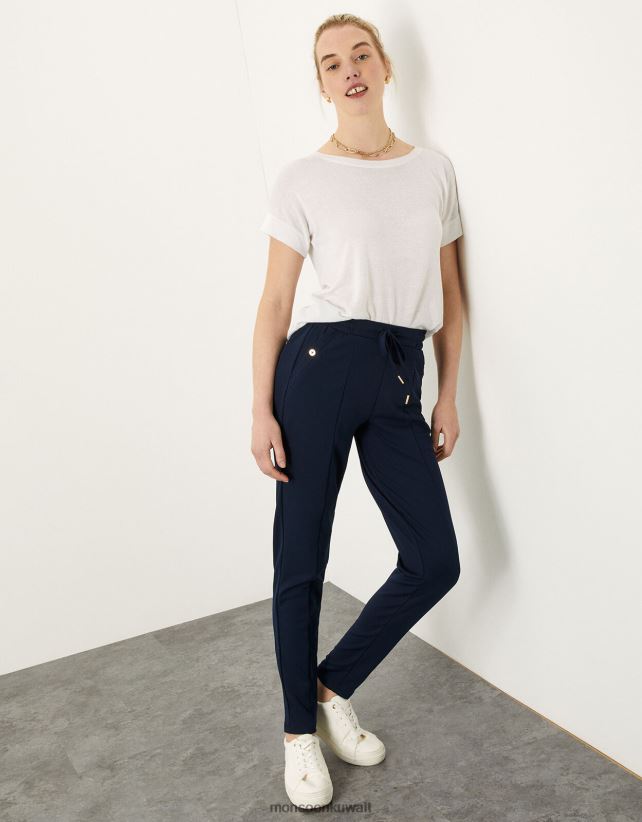 Monsoon محل - ليلى ركض ملابس الأزرق الداكن) Monsoon نحيف N4BV8X875