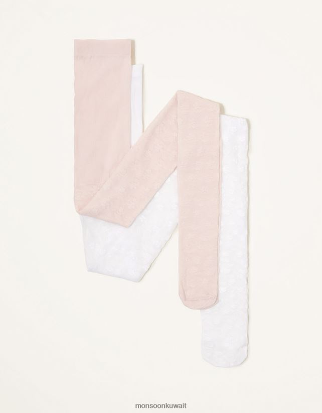 Monsoon معنى - مجموعة Twinset ضيقة من الدانتيل الزهري ملحق متعدد Monsoon بنت N4BV8X2702