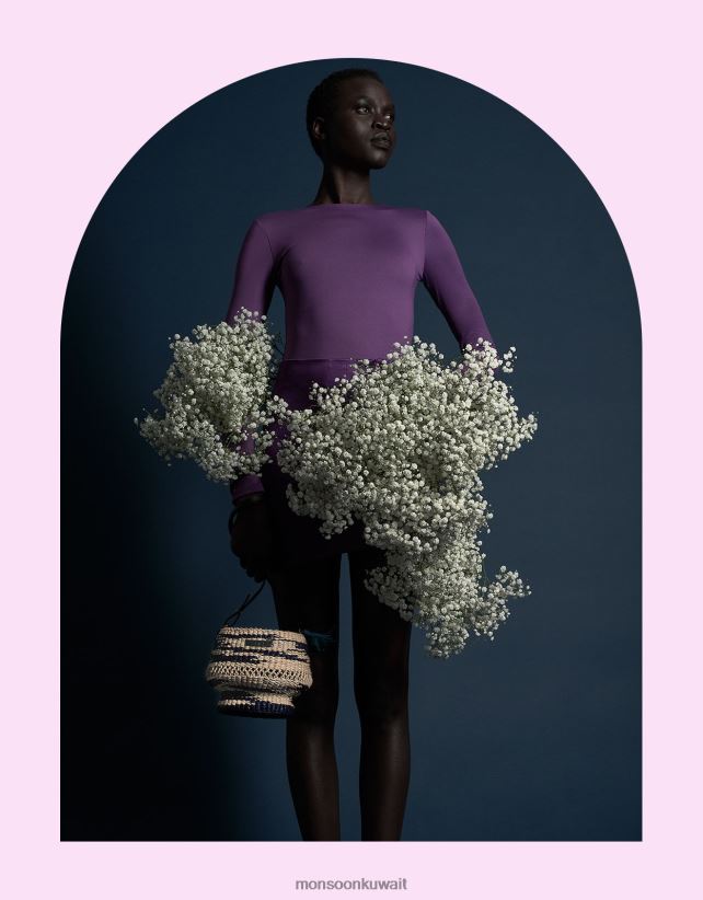 aaks باو وعاء حقيبة متموجة ملحق موضة Monsoon نحيف N4BV8X1254 - Monsoon kuwait online shopping